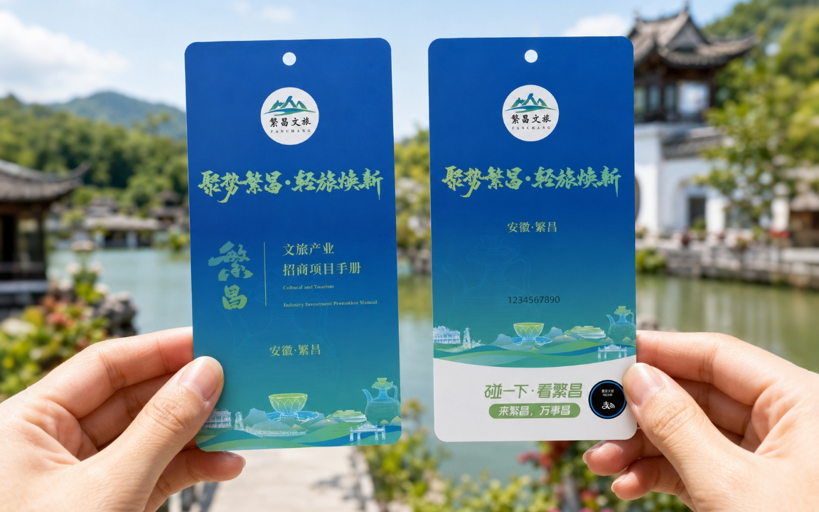 安徽・繁昌文旅智能碰卡案例图