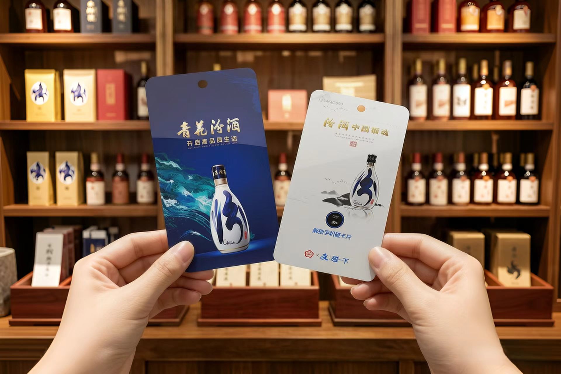 企业品宣智能碰卡解决方案示意