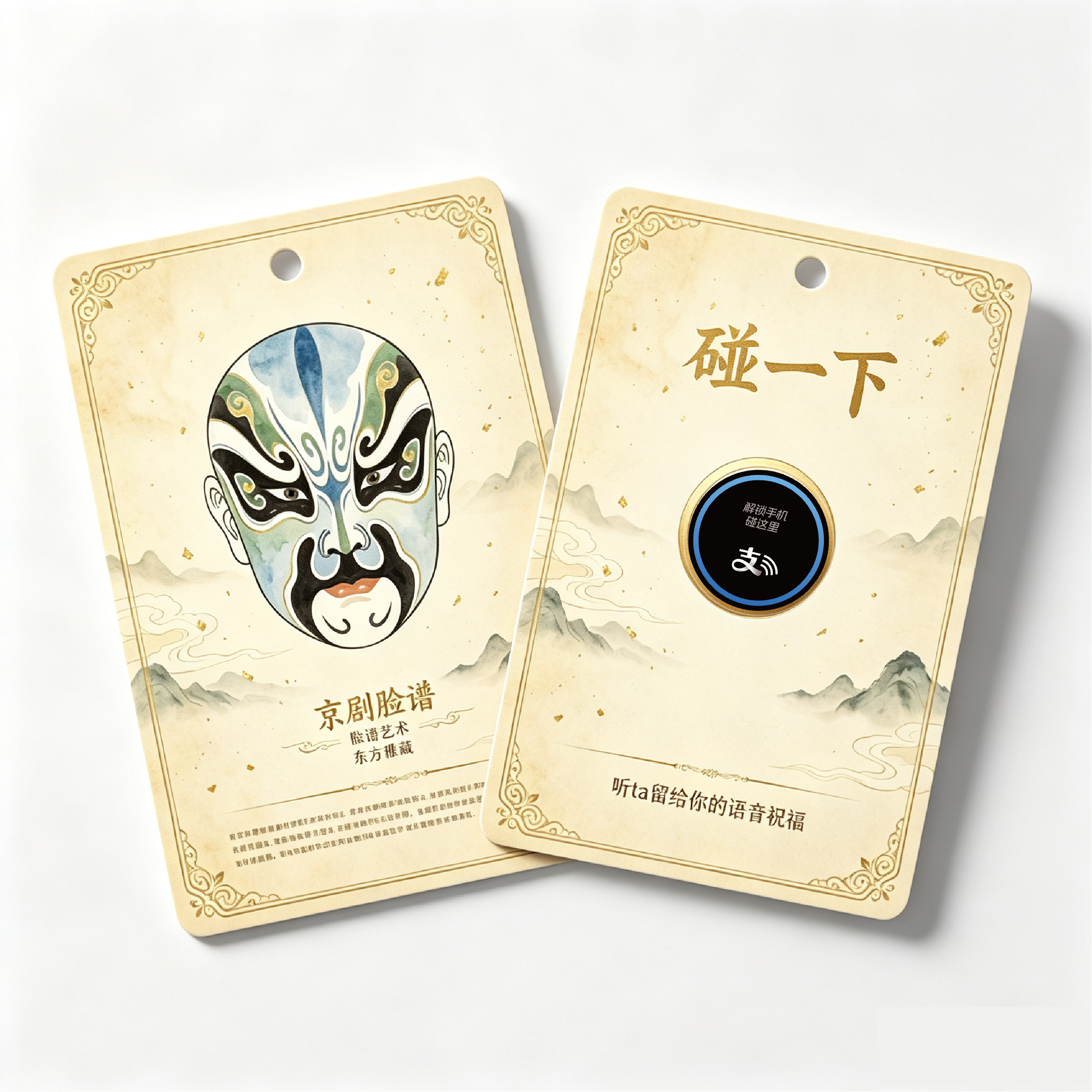 京剧脸谱系列收藏卡-3