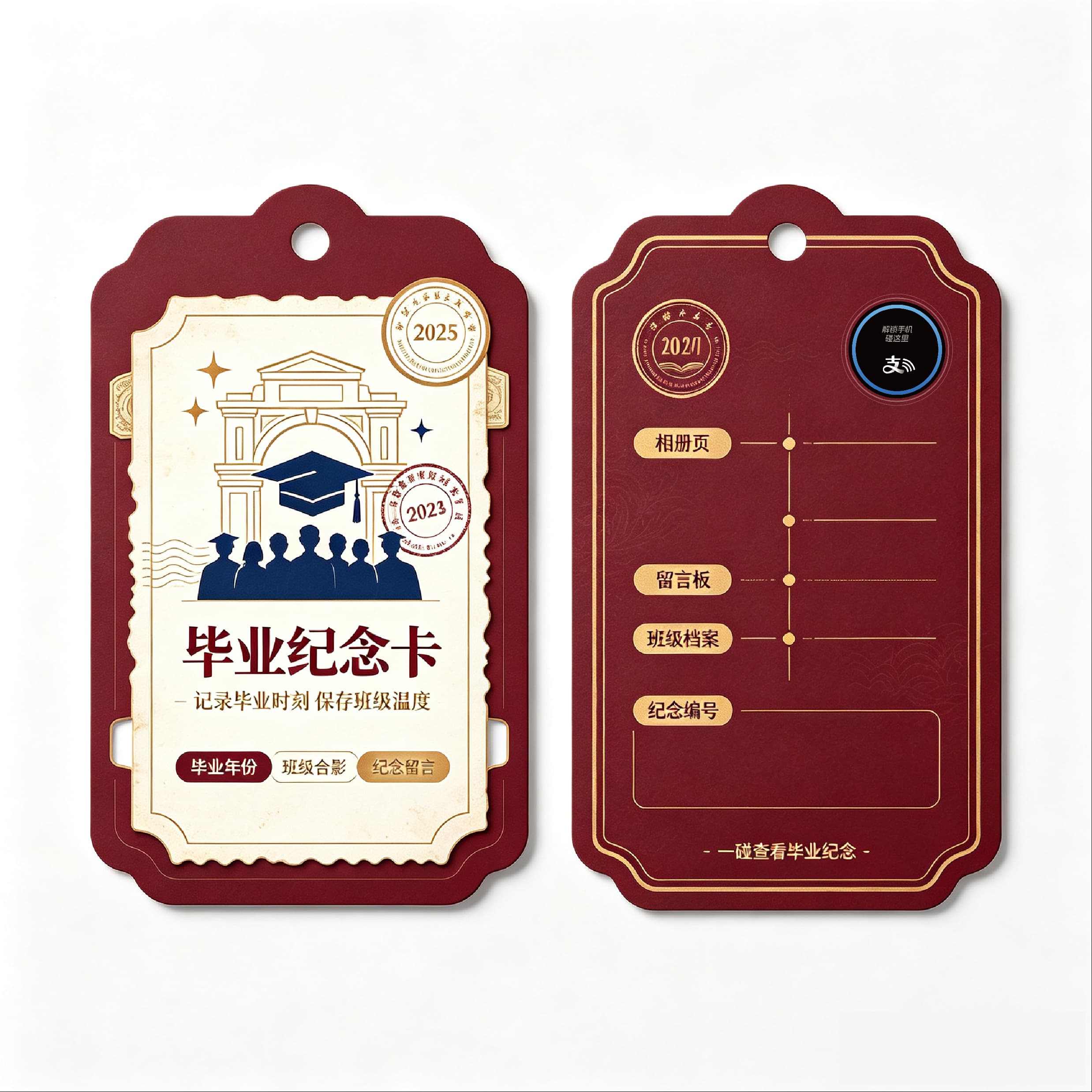 毕业纪念卡