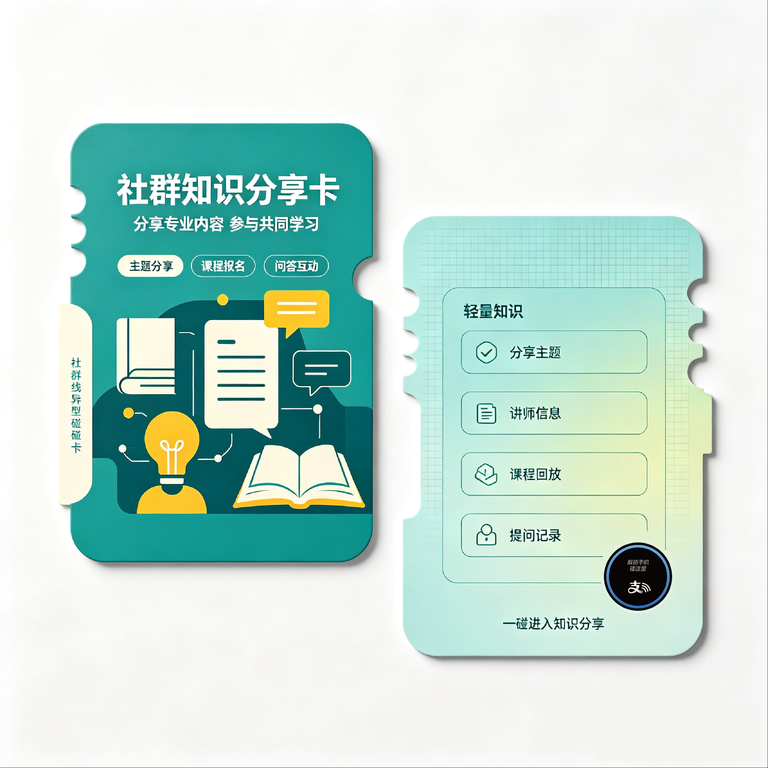 社群知识分享卡